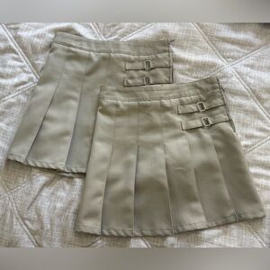 French Toast Khaki Skorts for Kids